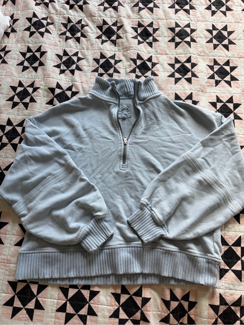 aerie Light Blue Terry Lounge Shorts